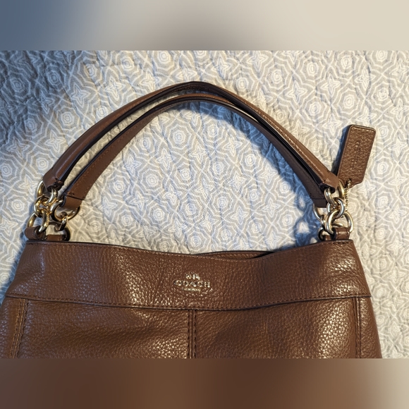 Coach Pebbled Leather Lexy Hobo Shoulder Bag - Picture 3 of 7